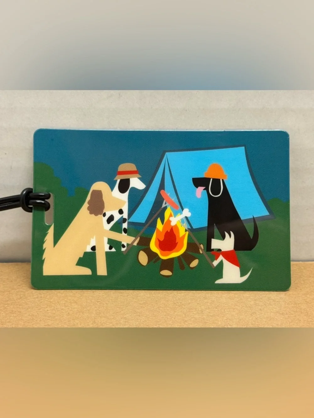 Set of 4 R. Nichols Luggage Tags - Doggies